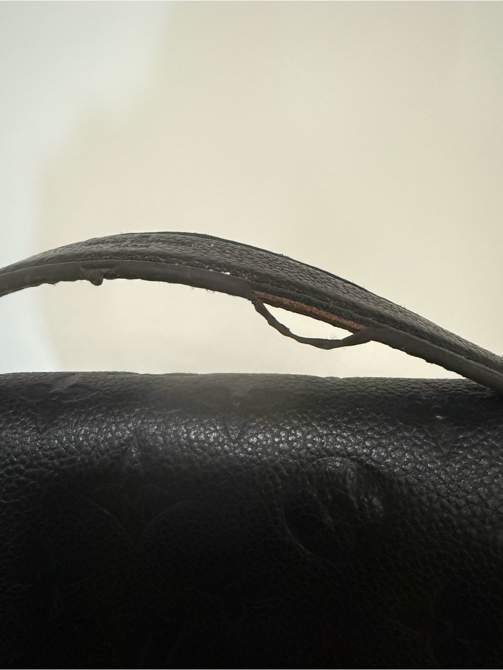 Louis Vuitton Black Monogram Crossbody with Gold Lock - Picture 5 of 5